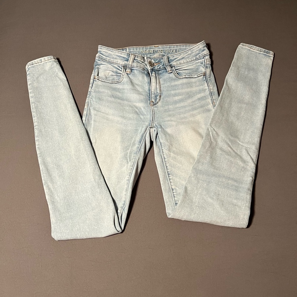 American Eagle Jeggings Hi-Rise 2 X-Long
